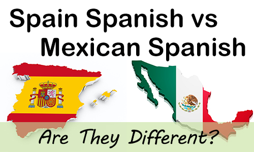Spain vs Mexican Spanish
