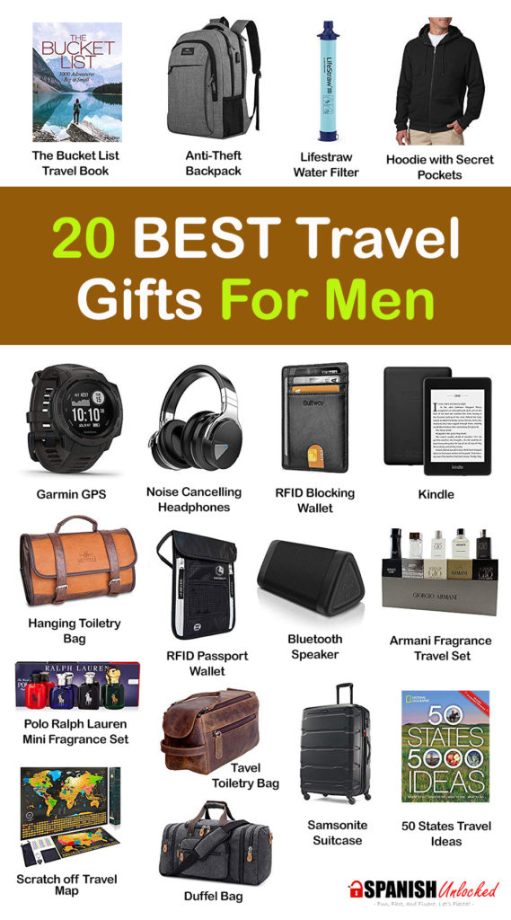 Best travel gifts for men Travel Accessories for him