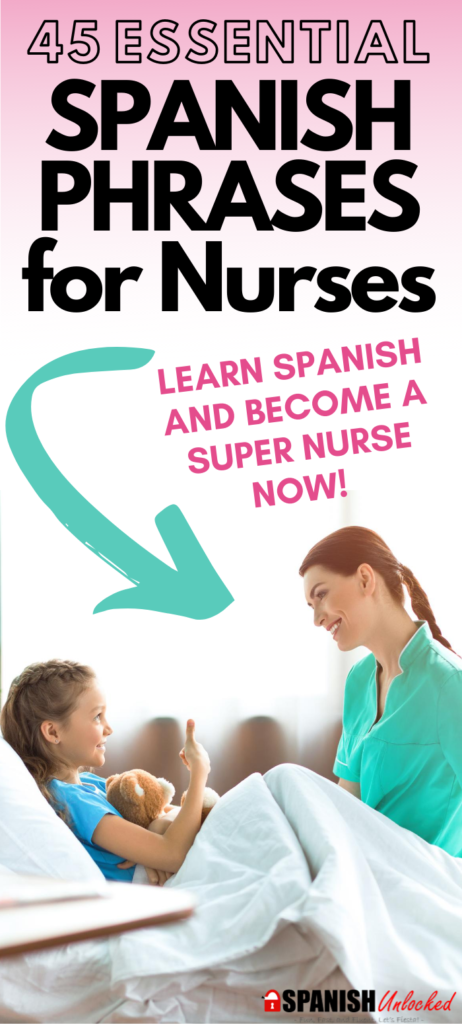 Spanish phrases for nurses