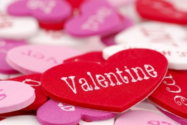 Happy valentines day spanish